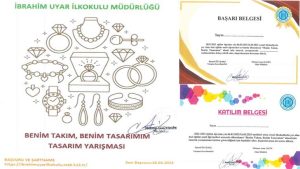 İbrahim Uyar İlkokulu Benim Takım Benim Tasarımım Tasarım Yarışması