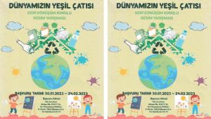 Anaokulu Öğrencileri Arası Dünyamızın Yeşil Çatısı Resim Yarışması