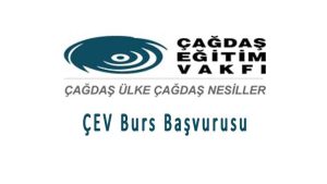 Çağdaş Eğitim Vakfı Burs Başvurusu