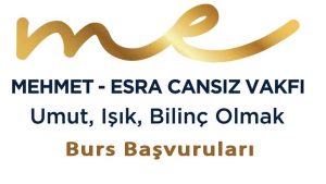 Mehmet Esra Cansız Vakfı Burs Başvuruları