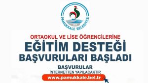 Pamukkale Belediyesi Eğitim Desteği Burs Başvurusu