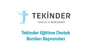 Teknoloji Ve İnsan Derneği Tekinder Burs Başvurusu