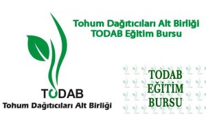 Tohum Dağıtıcıları Alt Birliği TODAB Eğitim Bursu Başvurusu