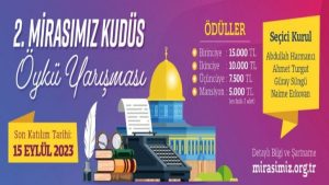 Mirasımız Kudüs Öykü Yarışması