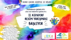 Okulöncesi Çocuklar Arası Kidsdorf Çocuk Resim Yarışması