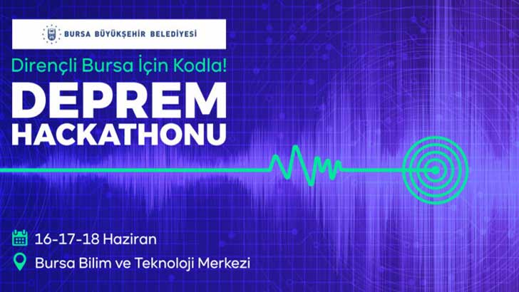 Dirençli Bursa İçin Kodla Deprem HACKATHONU