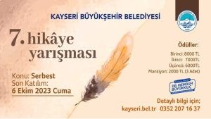 Kayseri Büyükşehir Belediyesi Hikaye Yarışması