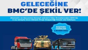 BMC Bursu Gelecek Senin Burs Programı