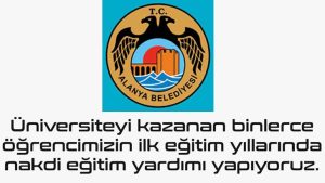 Alanya Belediyesi Burs Başvuruları