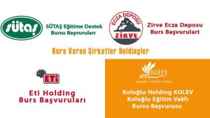 Burs Veren Şirketler Holdingler
