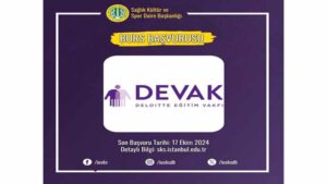 DEVAK Eğitim Vakfı Burs Başvurusu