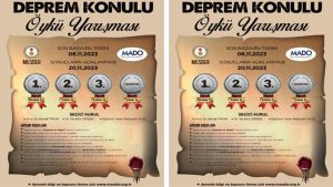MESDER Deprem Konulu Öykü Yarışması