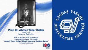 ÇYDD Ahmet Taner Kışlalı Lisansüstü Bursu Başvuruları