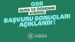 GSB KYK Burs Sonuçları Açıklandı