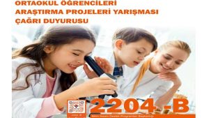 TÜBİTAK Ortaokul Öğrencileri Proje Yarışması 2025