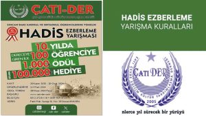 ÇATI-DER Hadis Ezberleme Yarışması