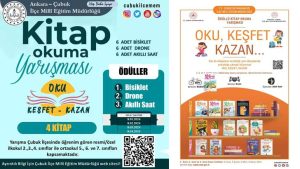 Çubuk İlçe Milli Eğitim Oku Keşfet Kazan Kitap Okuma Yarışması
