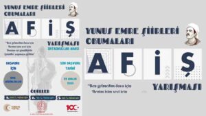 Yunus Emre Şiirleri Okumaları Afiş Hazırlama Yarışması