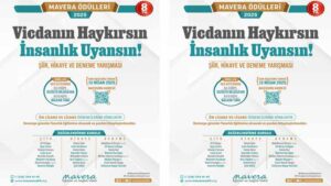 MAVERA Ödülleri Şiir Hikaye Ve Deneme Yarışması 2025