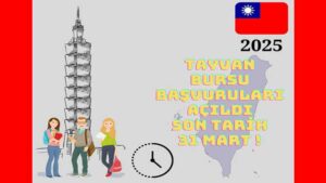 Tayvan Bursu Başvuruları