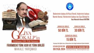 Fikrimdeki Türk Asrı Ve Türk Birliği Makale Yarışması