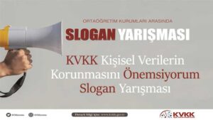 KVKK Kişisel Verilerin Korunmasını Önemsiyorum Slogan Yarışması 2025