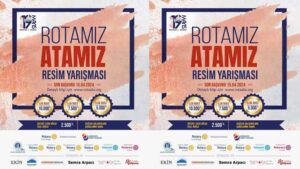9-17 Yaş Öğrenciler Arası Rotamız Atamız Resim Yarışması
