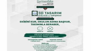 Liseliler Arası 3D Tasarım Atölyesi Ve Yarışması