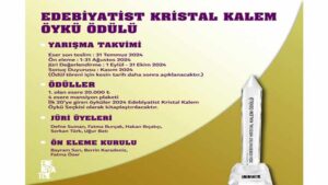 Edebiyatist Dergisi Kristal Kalem Öykü Ödülü