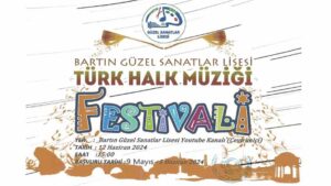 Bartın Güzel Sanatlar Lisesi Türk Halk Müziği Festivali