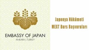 Japonya Hükümeti MEXT Burs Başvuruları