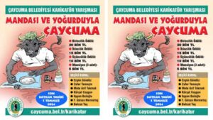 Mandası Ve Yoğurduyla Çaycuma Karikatür Yarışması