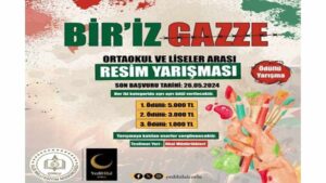 Ortaokul Ve Liseliler Arası Bir’iz Gazze Resim Yarışması