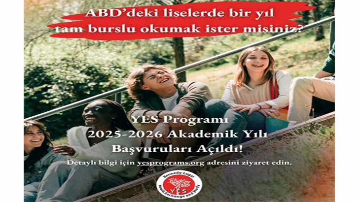 Yes Bursu Amerika’da Tam Burslu Lise Programı