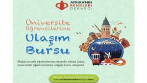 Afrika’nın Renkleri Derneği Bursu Başvuruları