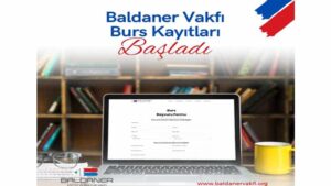 Baldaner Vakfı Bursu Başvuruları