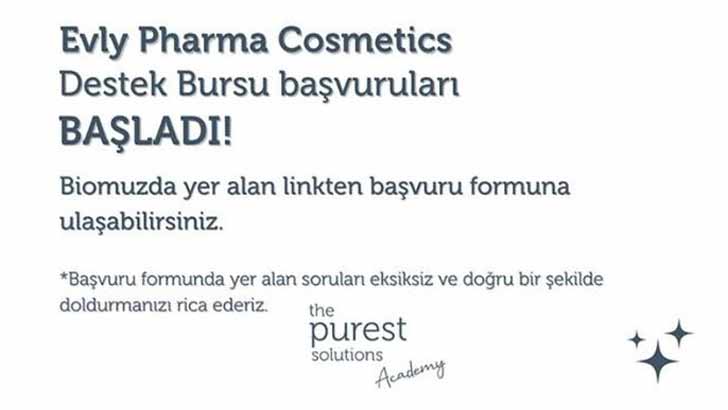 TPS Academy EVLY Pharma Bursu Başvurusu