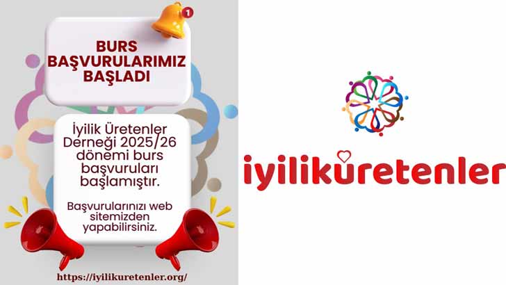 İyilik Üretenler Derneği Burs Başvuruları