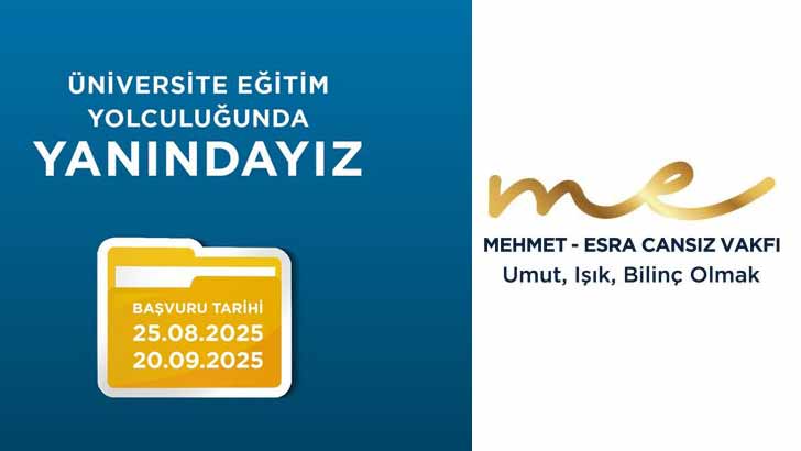 Mehmet Esra Cansız Vakfı Bursu Başvuru Tarihleri