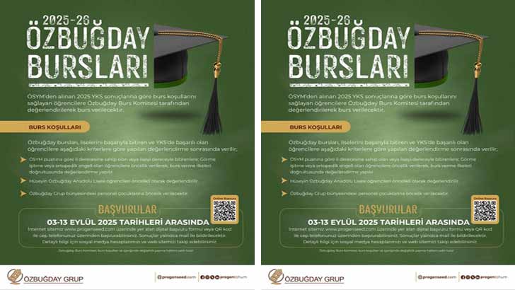 Özbuğday Grup Burs Başvurusu