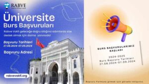 Rabve Vakfı Bursu Başvuruları Başladı