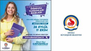 Denizli Belediyesi Üniversite Burs Başvuruları