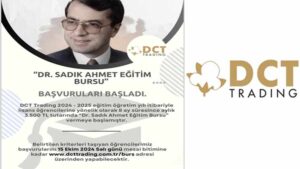 Dr Sadık Ahmet Eğitim Bursu Başvuruları