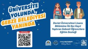 Gebze Belediyesi Üniversite Bursu Başvuruları