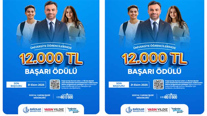 Bağcılar Belediyesi Eğitim Desteği Burs Başvurusu