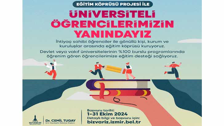 İzmir Belediyesi Eğitim Köprüsü Projesi Bursu Başvurusu