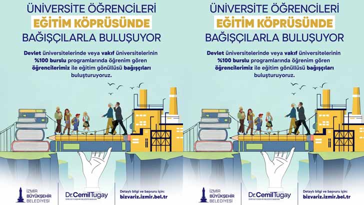 İzmir Belediyesi Eğitim Köprüsü Projesi Bursu Başvurusu