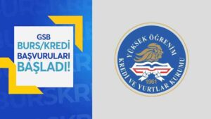 GSB KYK Burs Ve Öğrenim Kredisi Başvuruları