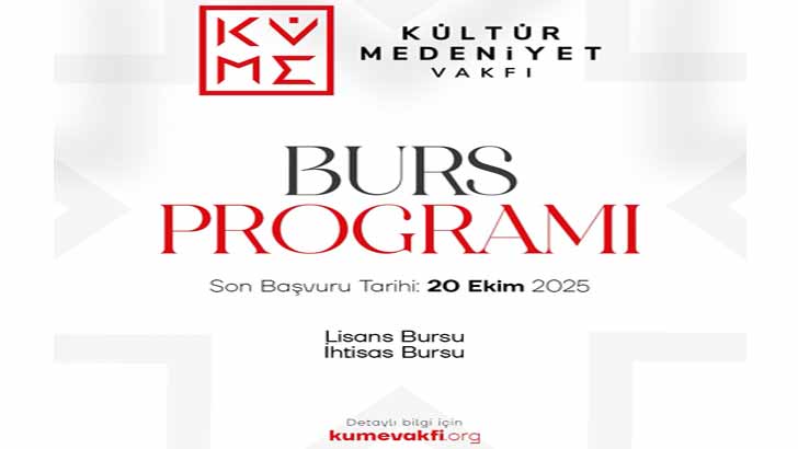 Kültür Ve Medeniyet Vakfı Burs Başvurusu
