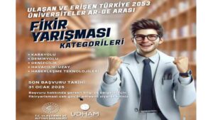 Üniversite Öğrencileri Ulaşan Ve Erişen Türkiye 2053 Fikir Yarışması